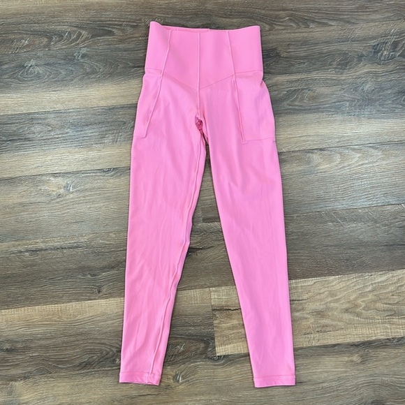 Aerie Offline Women’s pink leggings real me xtra size XS like new - Picture 9 of 16
